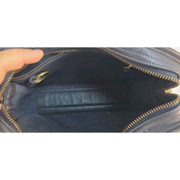 Vintage Coach Metropolis Shoulder bag Navy Made in Costa Rica‎ L1P-9087 - Picture 6 of 7